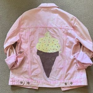 Hand Painted Ice Cream Jacket